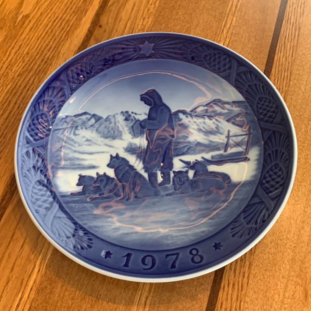 1978 ROYAL COPENHAGEN Christmas Plate